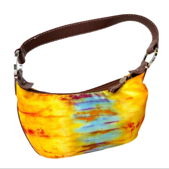 Donald J. Pliner Handbags - Donald J Pliner Mini Watercolor Hobo Bag flawed